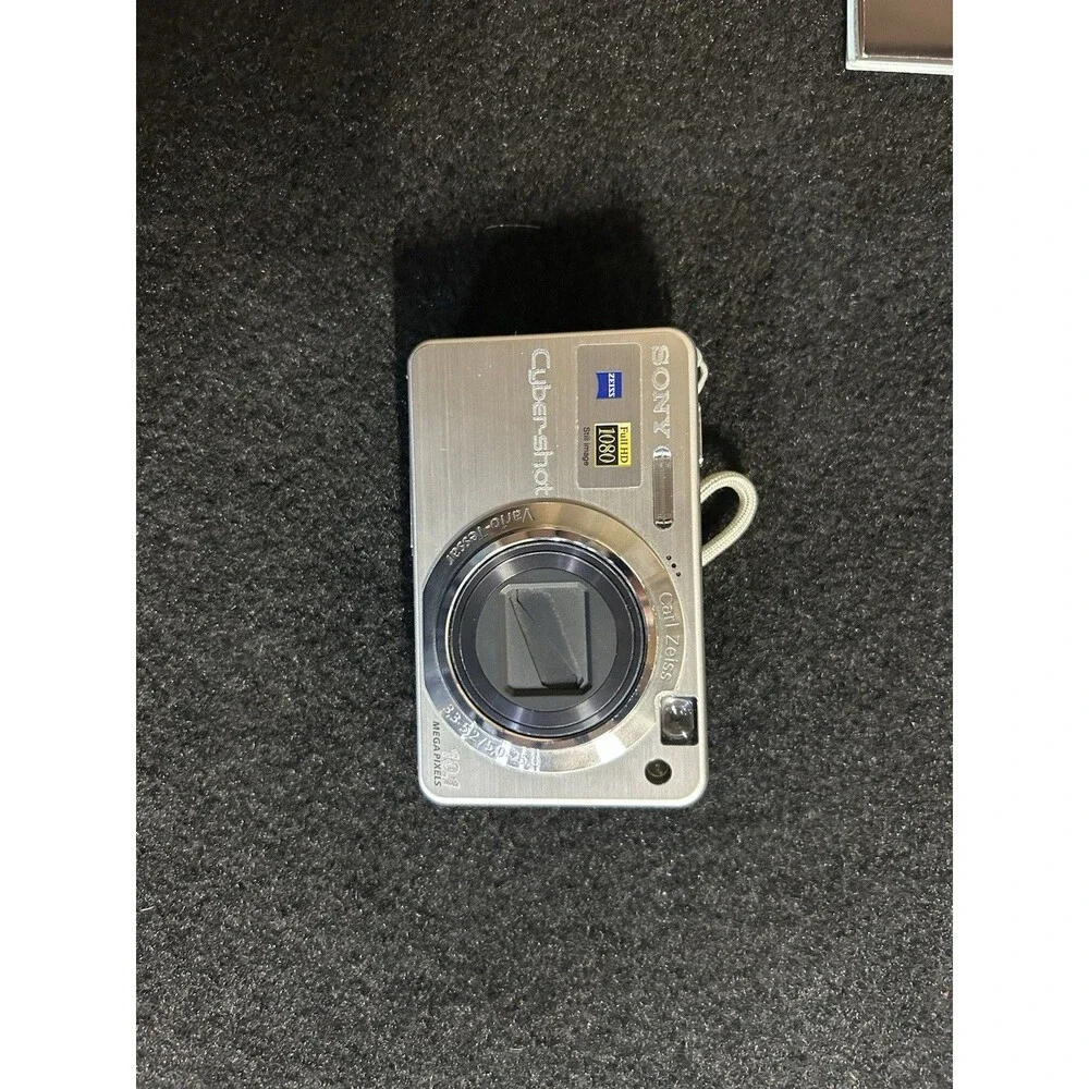 Sony Cybershot DSC-W170 10.1MP Digital Camera-Battery, Charger, Manuals Case B-5